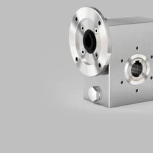 VFI Clean Geartech stainless steel worm gear