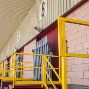 Hydraulic power units - equal to the height of logistic warehouses