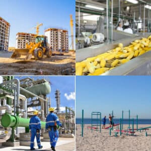 Shock absorbers for industry