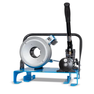 Manual crimping machine for hoses