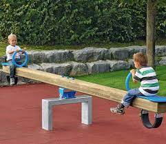Shock absorbers for swings and playground equipment