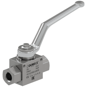 Steel / stainless steel ball valve GEMELS GE1