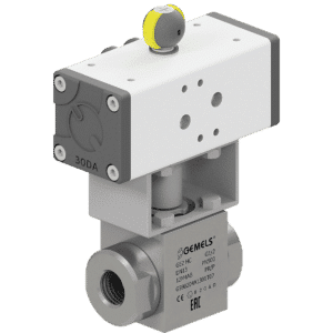 Steel / stainless steel ball valve GEMELS GE2HC