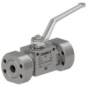Steel / stainless steel ball valve GEMELS GEF