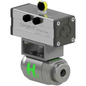 Steel / stainless steel ball valve GEMELS GH2