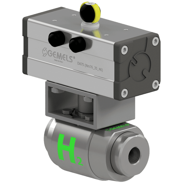 Steel / stainless steel ball valve GEMELS GH2