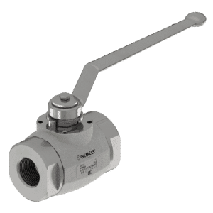 Steel/stainless steel ball valve for oil-gas GEMELS GM