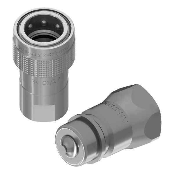 Quick connection steel / stainless steel GEMELS NV