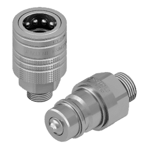 Quick connection steel / stainless steel GEMELS PUSH PULL