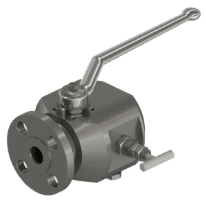 Steel/stainless steel ball valve for oil-gas GEMELS SBB