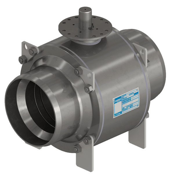 GEMELS FULLY WELDED steel/stainless steel ball valve for oil-gas